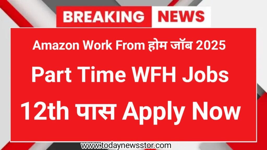 Best Part Time WFH Jobs in India | Amazon VCS Work From Home Job 2025 7 part time wfh jobs