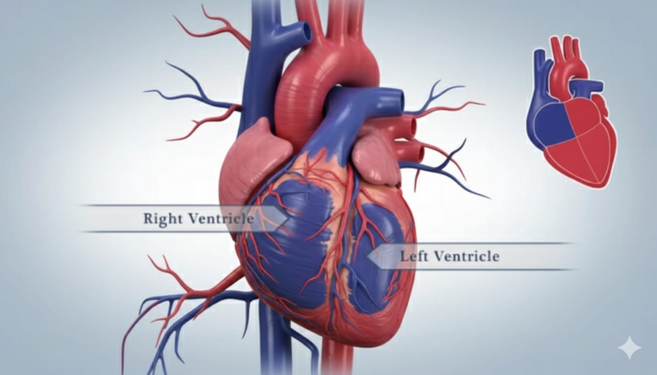 Stress Thallium Test Radioactive Blood Flow Hindi Illustration